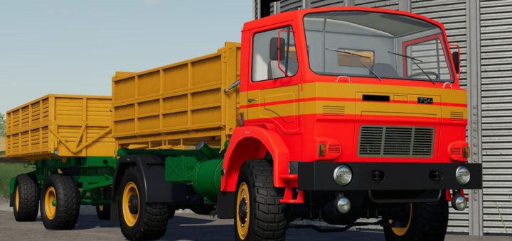 Мод грузовик D-754 Truck Pack v1.0.0.0 Farming Simulator 2019