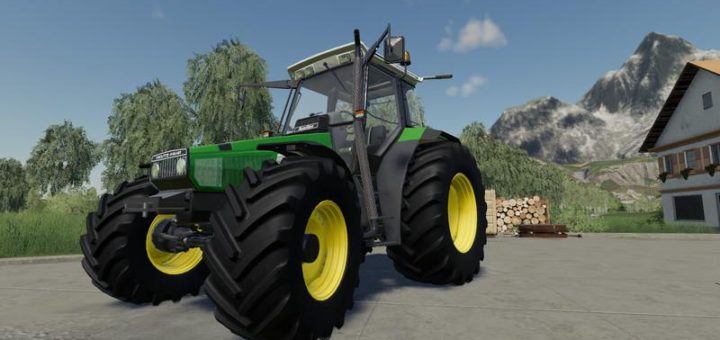 Мод трактор Deutz-Agrostar Clear view with color selection v1.0 FS19