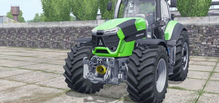 Мод трактор Deutz-Fahr Agrotron 9290 TTV animated element v1.0 Farming Simulator 17