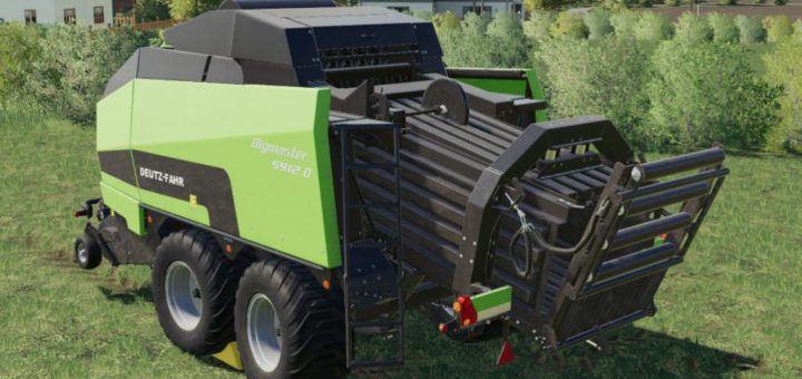 Мод тюкопресс Deutz Fahr Bigmaster 5912 D v1.0.0.0 FS19