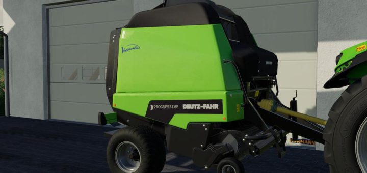 Мод тюкопресс DEUTZ VARIMASTER V1.0 Farming Simulator 2019