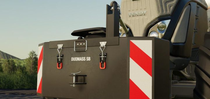 Мод противовес Doumass SB 600KG v1.0.0.0 FS2019