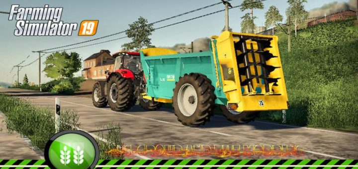 Moд прицеп Epandeur Rolland ROLLFORCE TFSGROUP v1.0 FS19
