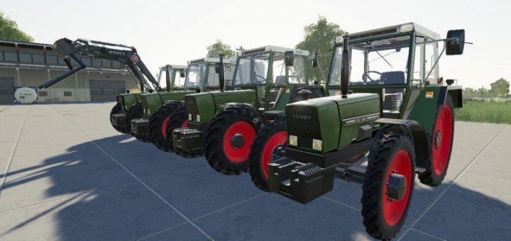 Мод трактор Fendt 307 - 309 Kuulbult FM v1.0 Farming Simulator 19