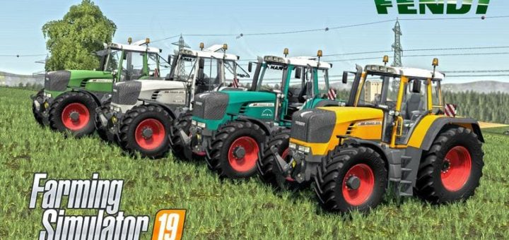 Moд трактор Fendt 900 Vario TMS v2.0 Farming Simulator 19