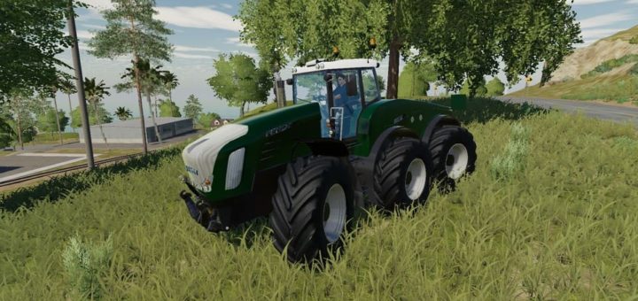 Мод трактор FENDT TRISIX V1.0.0.2 Farming Simulator 19