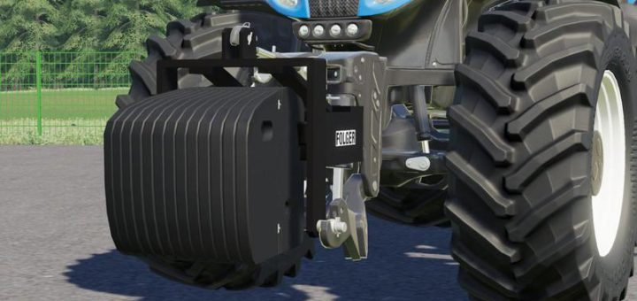 Мод противовес Folger Gewicht v1.0.0.0 Farming Simulator 2019