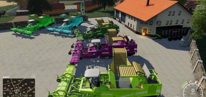 Мод ПАК Grimme Pack v2.0.0.0 Beta Farming Simulator 2019