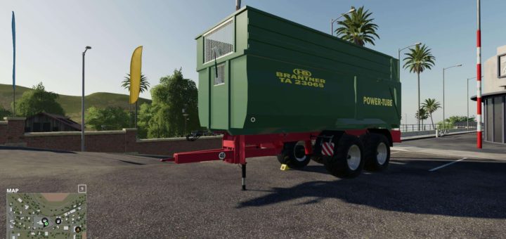 Мод прицеп HB Brandtner PowerTube 23065 v1.0 FS2019