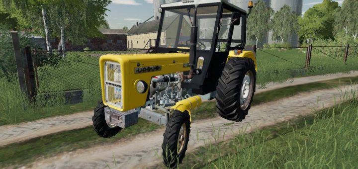 Мод трактор URSUS C-360 ZOLTY V1.0.2.0 Farming Simulator 19