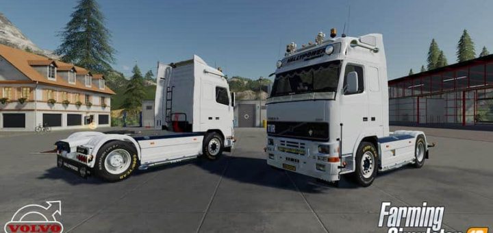 Мод тягач VOLVO FH12 V1.1.0.5 Farming Simulator 2019