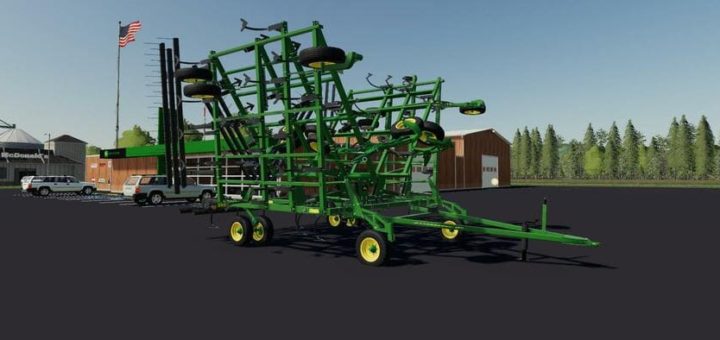 Мод культиватор JOHN DEERE 2410 v1.0 Farming Simulator 2019