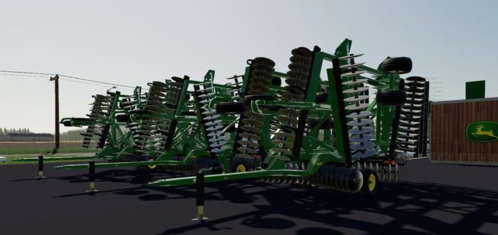 Мод плуг JOHN DEERE 2623 v1.0 Farming Simulator 2019