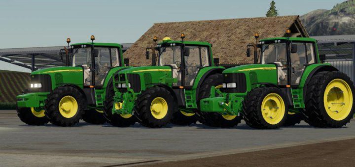 Мод трактор John Deere 6920 S v1.0.0.0 Farming Simulator 19