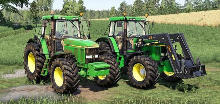 Мод трактор John Deere 7610/7710/7810 SERIE v1.0 FS2019