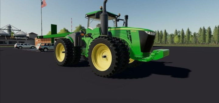 Мод трактор John DEERE 9R v1.0 Farming Simulator 2019