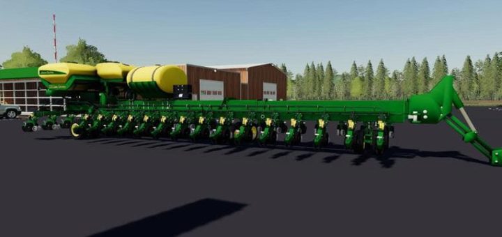 Мод сеялка John Deere DB90 v1.0 Farming Simulator 2019
