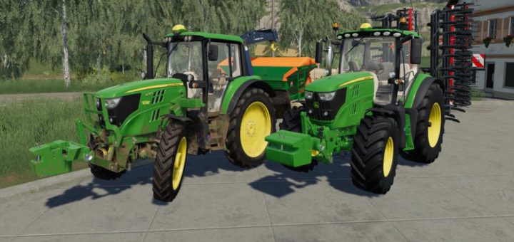 Moд противовес John Deere Slice Weight v1.0.0.0 Farming Simulator 2019