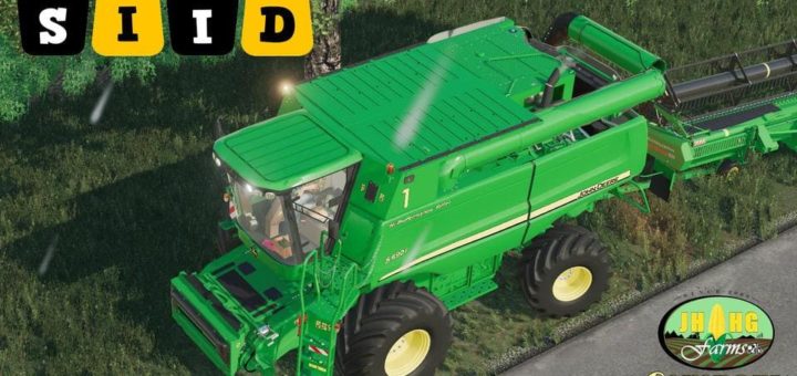 Мод комбайн John Deere STS Eu v1.0 Farming Simulator 2019