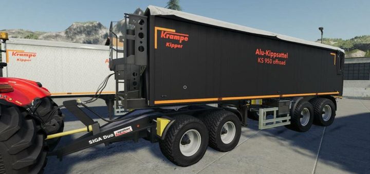 Мод ПАК Siga Duo Dolly + Krampe KS950 v1.0.0.0 FS2019