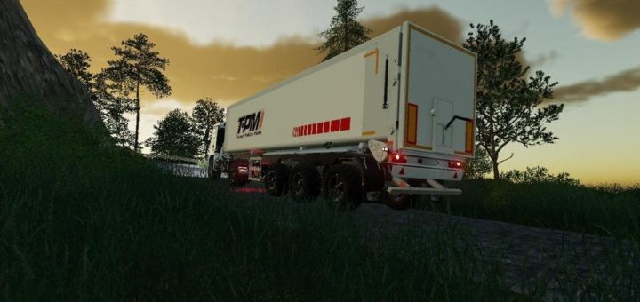 Мод прицеп Krampe SB3060 TPM VERSION v1.0 Farming Simulator 19