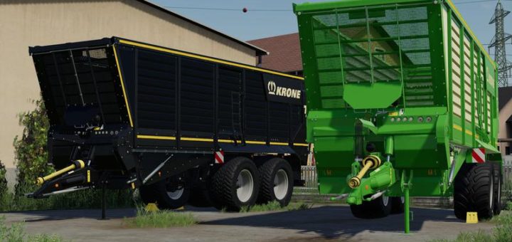 Мод прицеп KRONE TX 460D v1.0 Farming Simulator 2019
