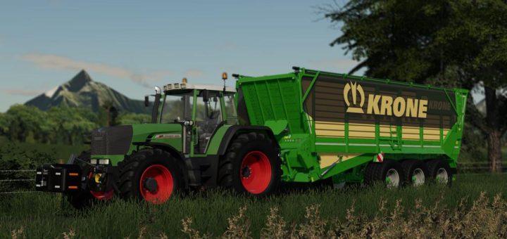 Мод прицеп Krone TX 460D v1.0.0.0 Farming Simulator 2019