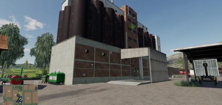 Мод хранилище Landhandel Hofsilo v1.0 Farming Simulator 2019