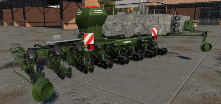 Мод сеялка Lemken Azurit 9 FSM-Edition v1.1.0.1 Farming Simulator 19