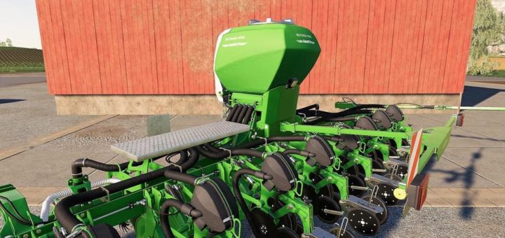 Мод сеялка Lemken Azurit 9 v1.0.0.1 Farming Simulator 19