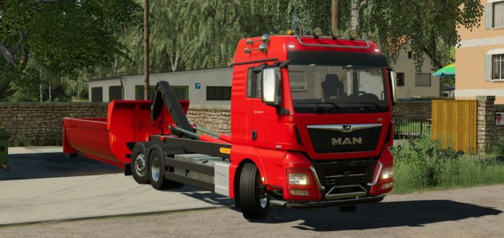 Мод грузовик MAN TGX 26.460 6x2-4 HKL v1.0.0.0 FS2019
