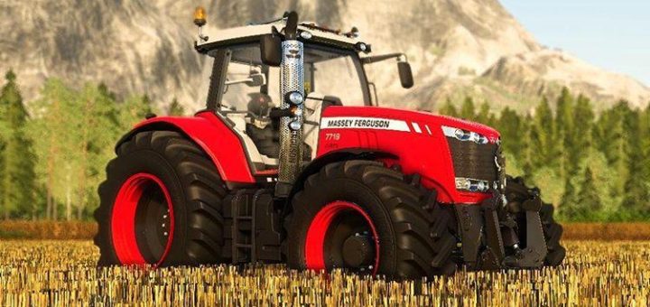 Мод трактор Massey Ferguson 7700 kuulbult FM v1.0.0.0 FS19