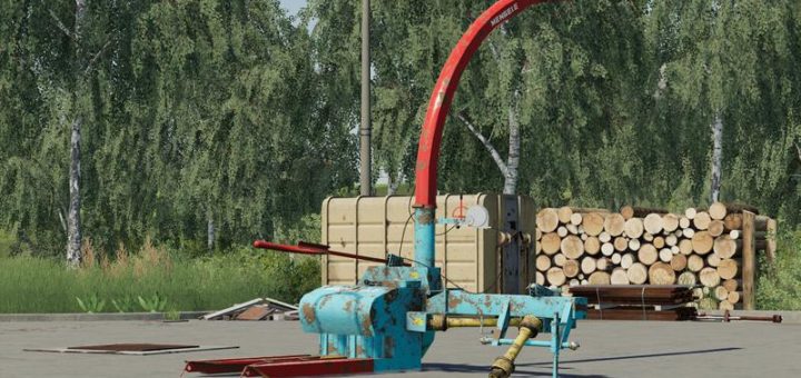 Мод комбайн MENGELE MAISBLITZ 300 V1.0.0.0 Farming Simulator 19