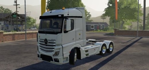 Мод тягач MERCEDES-BENZ ACTROS MP4 1845 6x4 V1.0.0.0 FS19