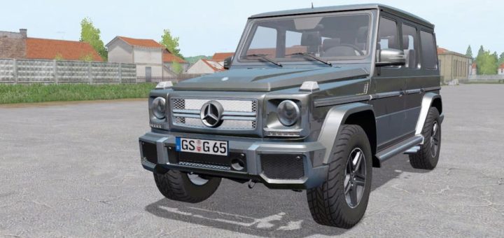 Мод авто Mercedes-Benz G65 AMG (Br.463) v1.0 Farming Simulator 2017