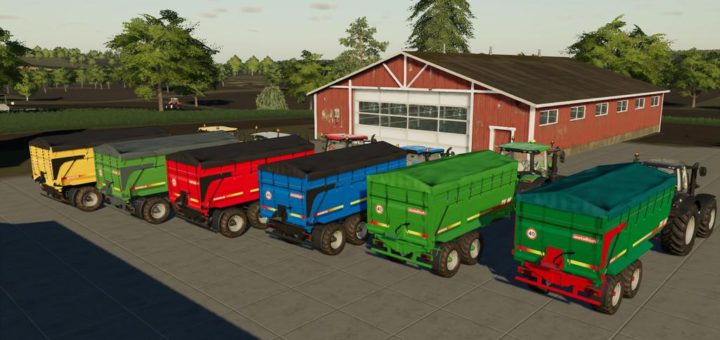 Мод прицеп Metaltech TS16 v1.0.0.0 Farming Simulator 2019