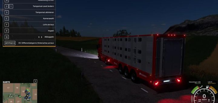 Moд прицеп Michieletto AM19 v1.0.0.0 Farming Simulator 2019