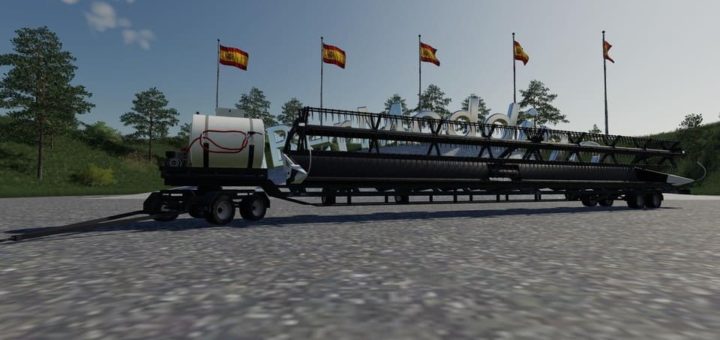 Мод жатка Midwest Durus 60Ft v1.0.0.0 Farming Simulator 2019