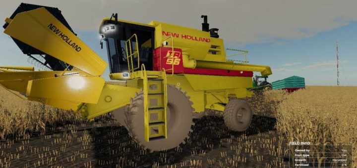 Мод комбайн New Holland TR96 beta Farming Simulator 19