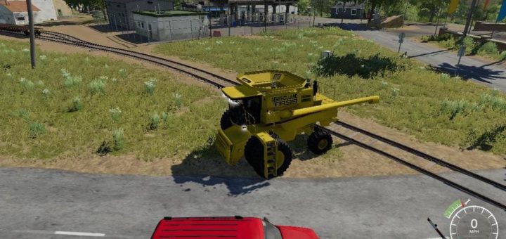 Мод комбайн NEW Holland TR99 beta Farming Simulator 19