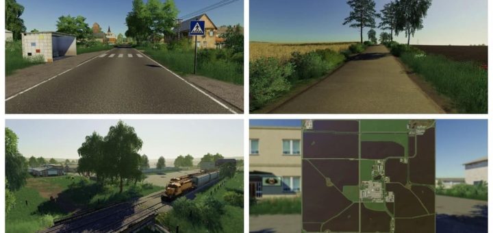 Мод карта PGR SLIWNO V1.0.0.0 Farming Simulator 19
