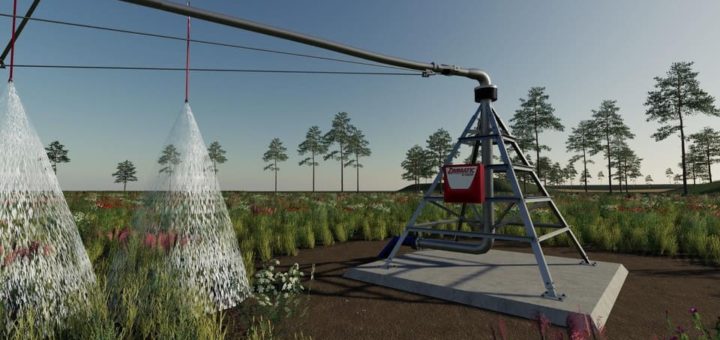 Мод Pivot Lindsay Zimmatic 68m v0.07 Beta для Farming Simulator 2019