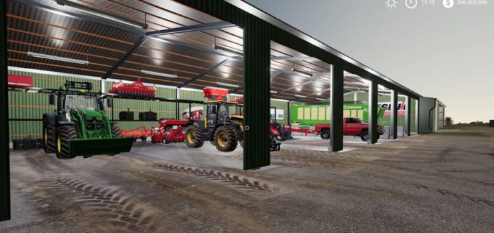 Мод ПАК PLACABLE SHED PACK V1.1 Farming Simulator 2019