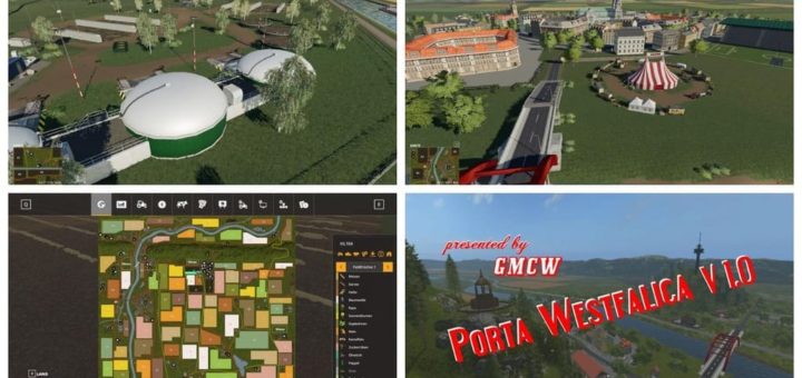 Мод карта PORTA WESTFALICA MULTIFRUIT V1.0.0.0 FS19