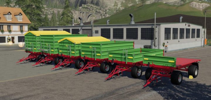 Мод прицеп Strautmann SZK 802 v1.0.0.1 Farming Simulator 2019