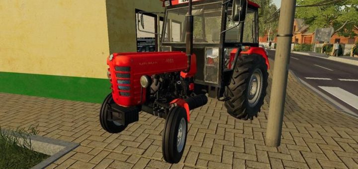 Мод трактор Ursus 4011 Czerwony v2.0.0.0 Farming Simulator 2019