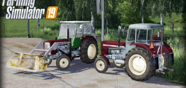Мод трактор Ursus C355 v1.0.0.1 Farming Simulator 19