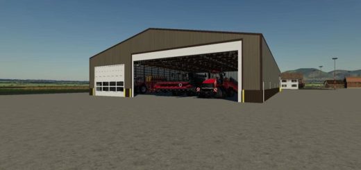 Мод ангар USBigShed19 v2.0.0.0 Farming Simulator 2019