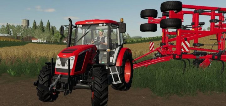 Мод трактор Zetor Proxima Power 120 v1.0.0.0 Farming Simulator 19