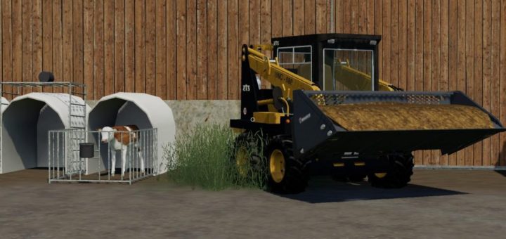 Мод погрузчик ZTS UNC 060 edit dominik v1.0 Farming Simulator 19